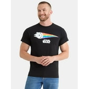 Star Wars Men's and Big Men's Pride Graphic Cotton Tee with Short Sleeves, Sizes S-3XL